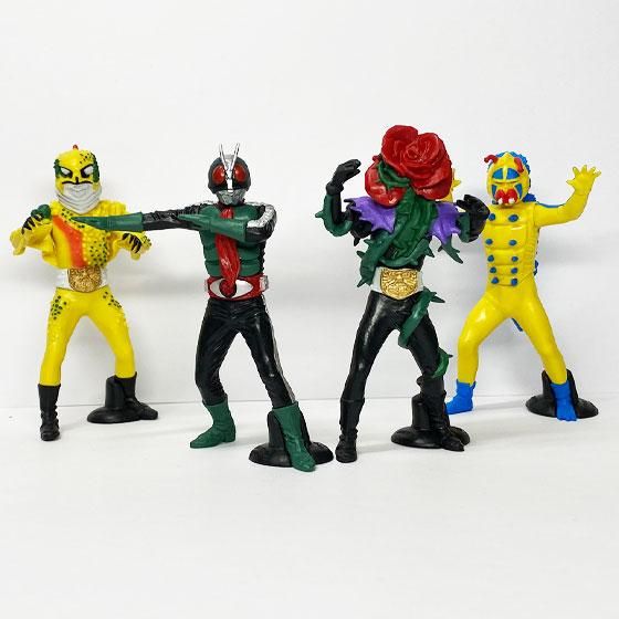 バンダイ HG仮面ライダーclassic 参 全4種フルセット