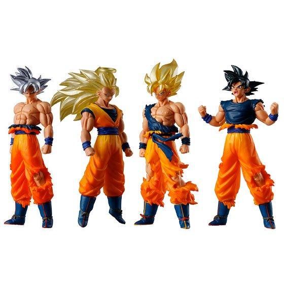 バンダイ HGドラゴンボール01 GOKU EDITION 全4種フルセット