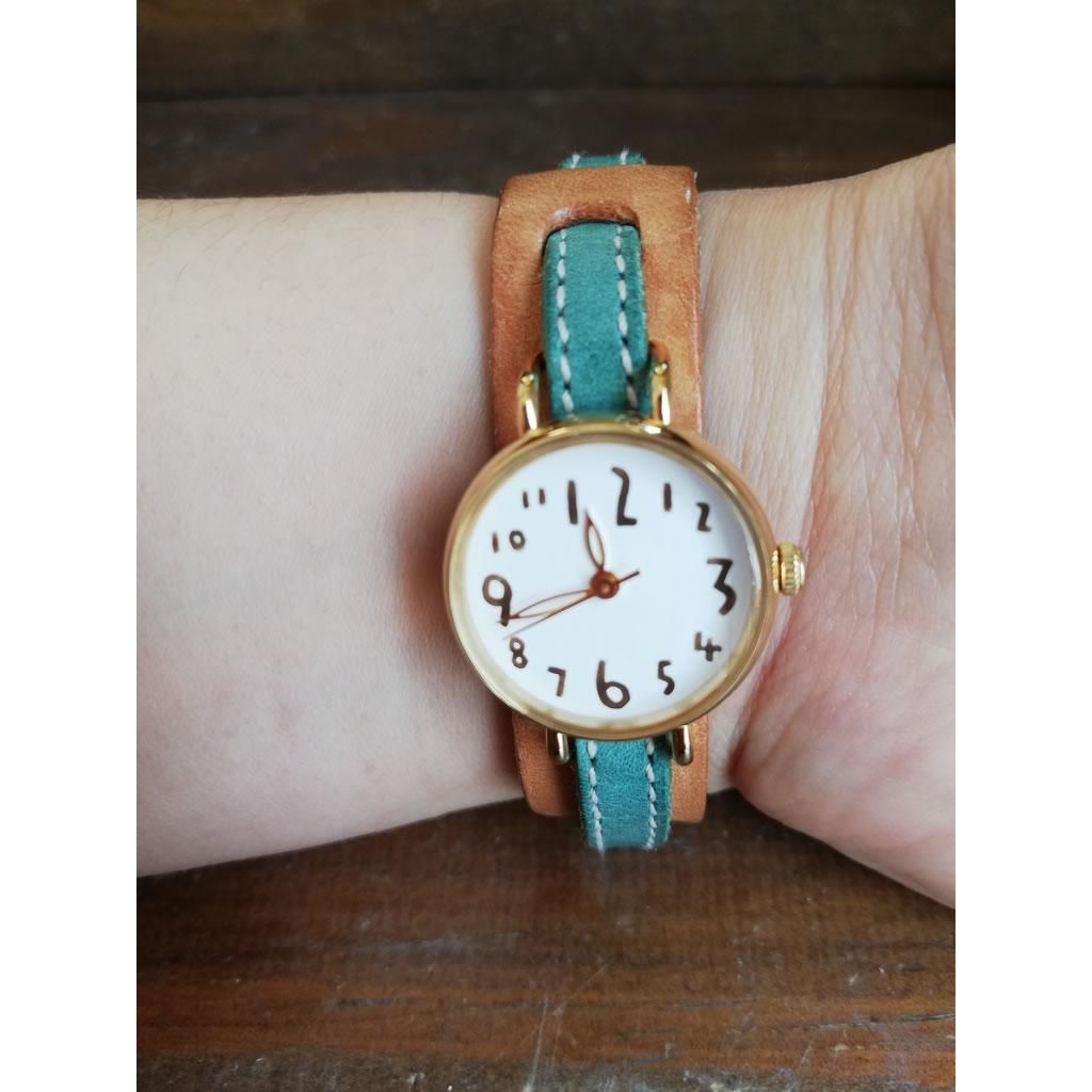 はなもっち 0826 黄・ゴールド系 時計 - シーブレーン ‐ ハンドメイド