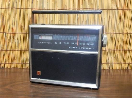 ナショナル パナソニック ラジオ R-160 - 「宝の森」昭和レトロ雑貨