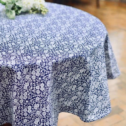 英国限定】バーレイ×Bedeck テーブルランナー ブルーキャリコ 英国限定