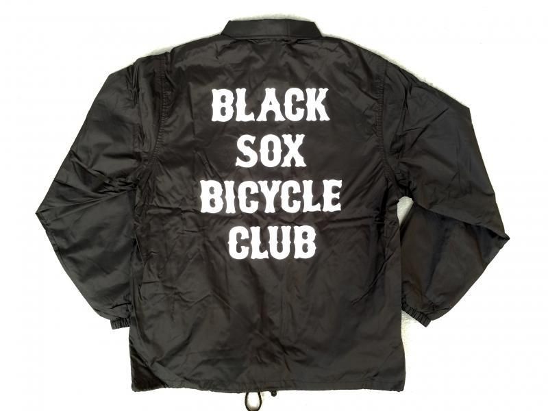 BLACK SOX BICYCLE CLUB/BSBC TEAM COACH JACKET - 25LAS BICYCLE WORKS