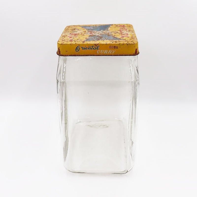 縦長 ガラス瓶 駄菓子瓶 昭和レトロ アンティーク