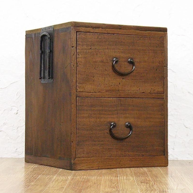 小引出し 日本製 シンプル 昭和初期 22x32x25.5cm