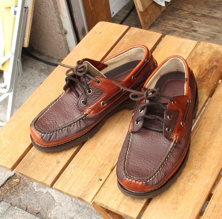 L.L.Bean エルエルビーン＞ Allagash Bison Handsewns Oxford アラ