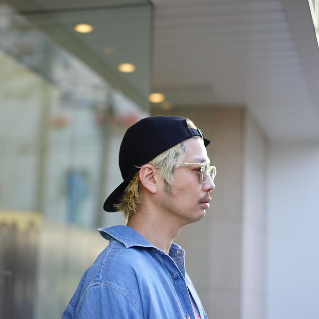 UNUSED(アンユーズド)10oz Denim Cap(UH0587)/Black