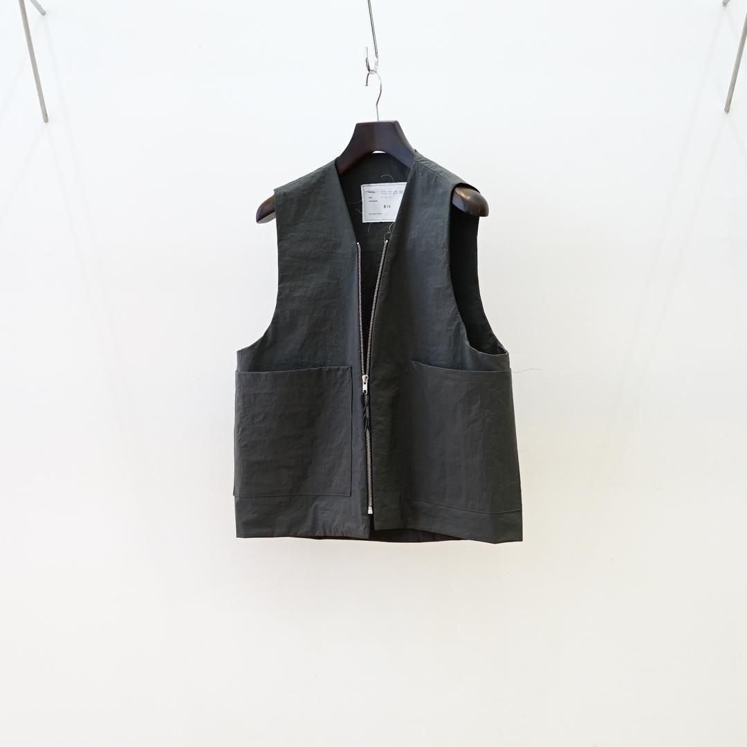 camiel fortgens(カミエルフォートヘンス)Zip VEST(CF.14.05.02.01