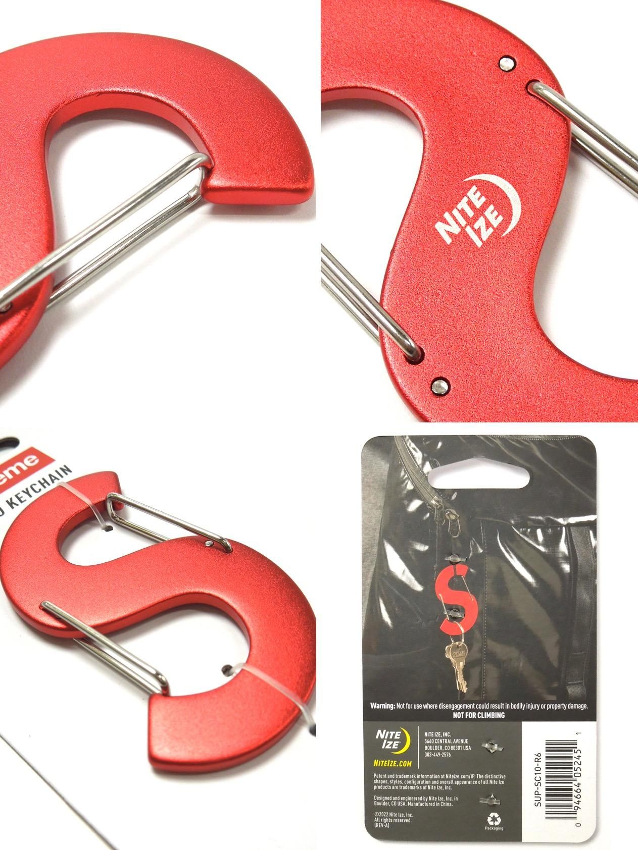 Supreme] Nite Ize S Logo Keychain - FLASH POINT Web Shop