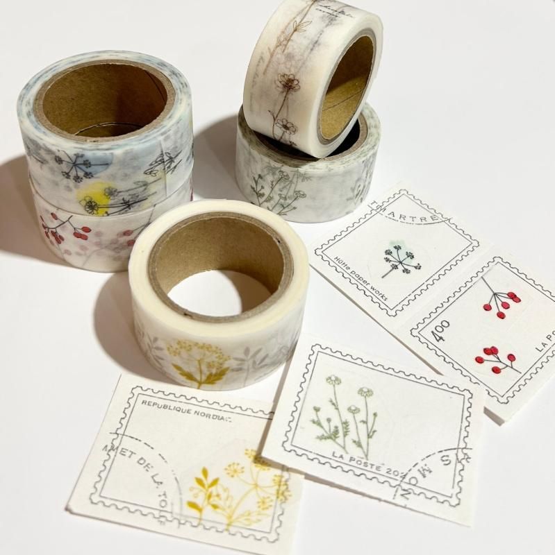 HUTTE PAPER WORKS】マスキングテープ/20mm幅 - hina®～盛岡の雑貨店