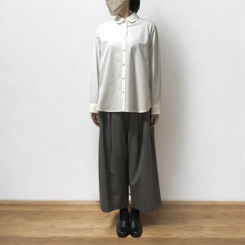 atelier naruse】フォーマルコットン丸衿シャツ - hina®～盛岡の雑貨店