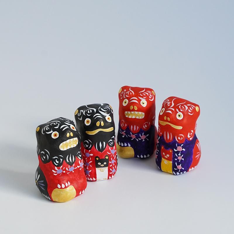 ロードワークス（琉球張子）/ ペアシーサー- dieci｜online shop