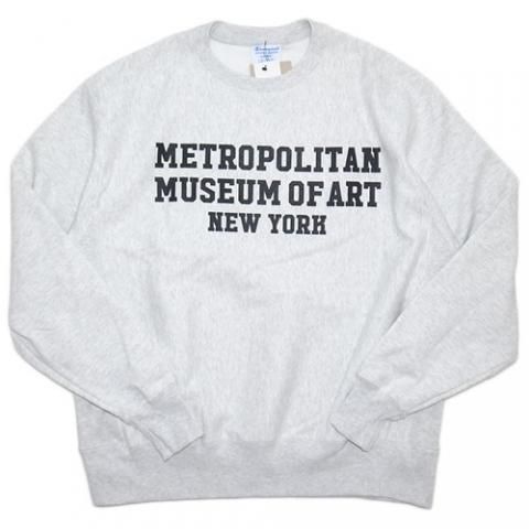 The Met x Champion Reverse Weave Crewneck Sweat “Met Campus