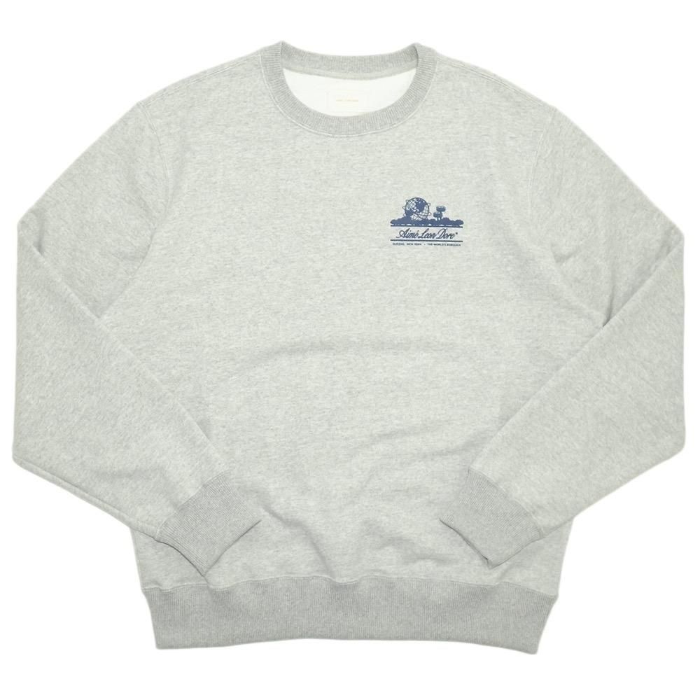 Aime Leon Dore Unisphere Crewneck Sweat / Grey - 名古屋 Blow