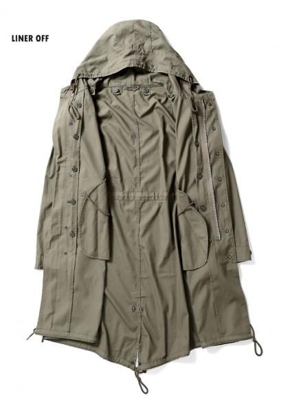 HOUSTON M-51パーカー | オリーブモッズコート - ミリタリーショップ