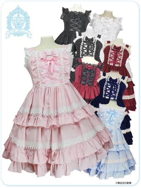 大きいサイズ LVW1013 ラブリーマキシマム リリックローズラシーヌJSK