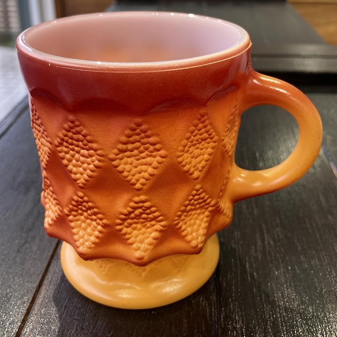 キンバリーマグ赤 Fire-King - マメチコ Fashion and Vintage通販