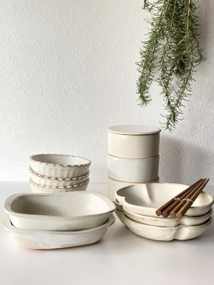 わかさま陶芸】益子焼 ／お重（小) kinari - ecila design online shop