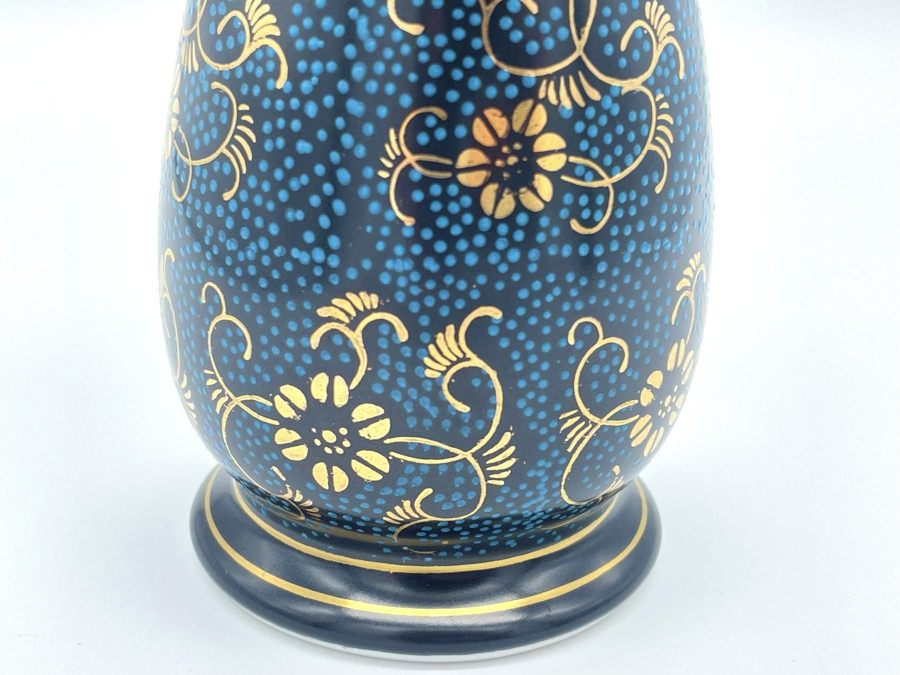 青色陶器花瓶 円筒形 九谷焼 青の陶器 花瓶 2025年最新】Yahoo