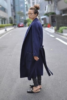 極美品]バーバリー ガウンコート カシミア混 メンズMサイズ ノバ