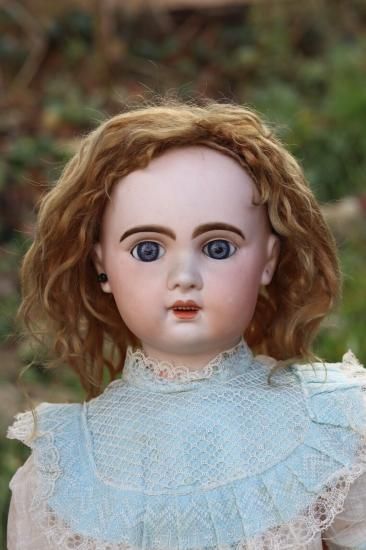 即納！大きなビスクドール アンティーク テート ジュモー Tete Jumeau