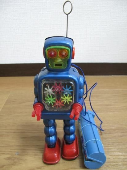 即納！激レア！ 完動品 吉屋 HIGH-WHEEL ROBOT 電動リモコン ブリキ