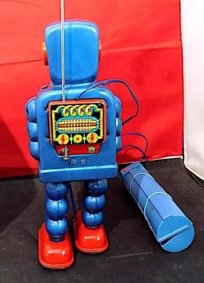 即納！激レア！ 完動品 吉屋 HIGH-WHEEL ROBOT 電動リモコン ブリキ