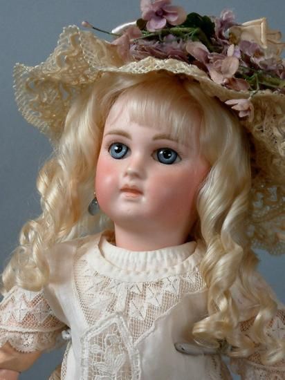 アンティーク ビスクドール ジュモー 5号 ALMOND-EYED - ビスクドール