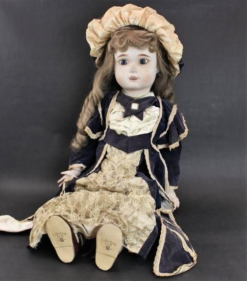 即納！リプロ ビスクドール 大きなフランス人形 77㎝ コレクターズ
