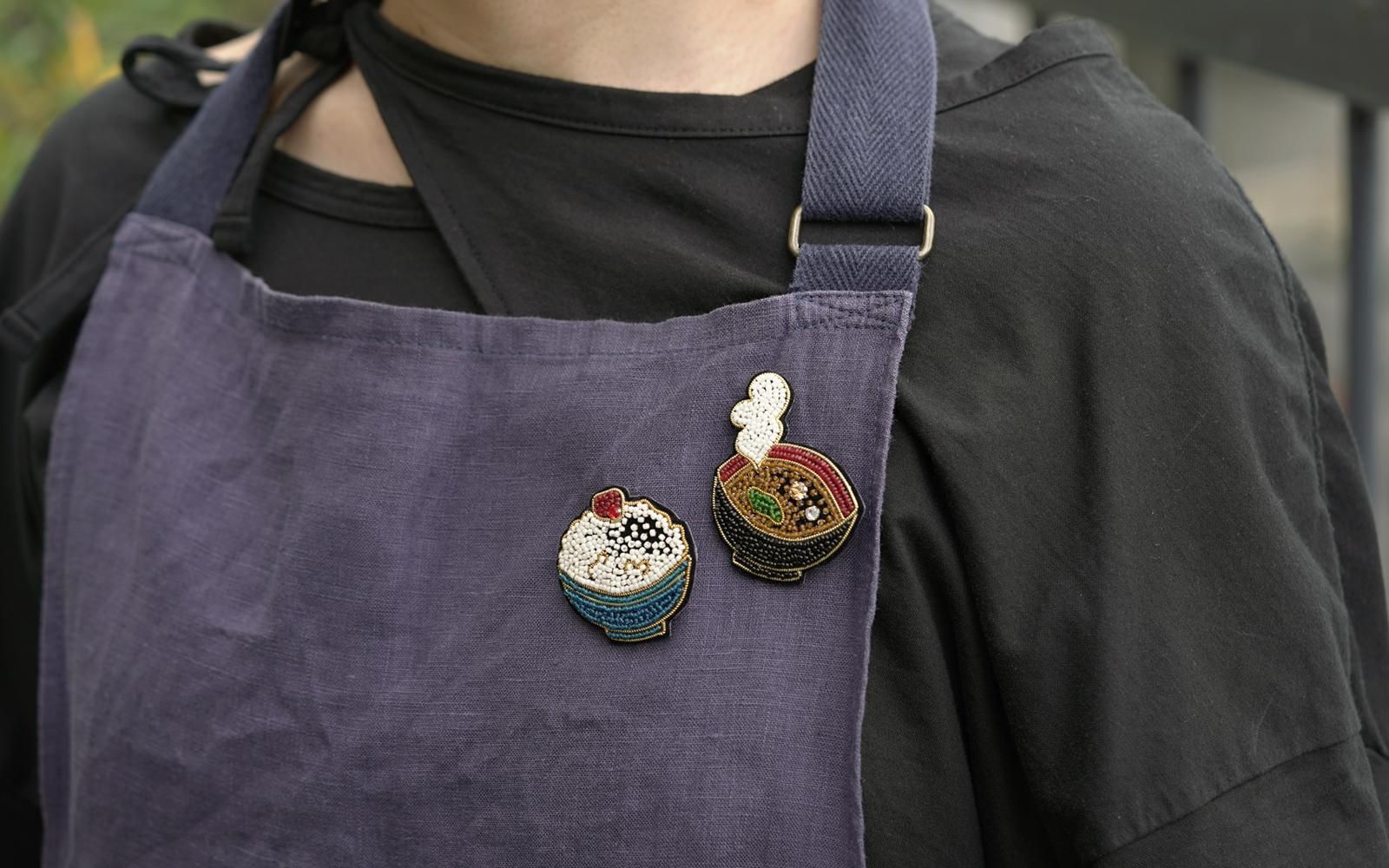 ブローチキット ごはんとお味噌汁 - WEB SHOP | maison des perles