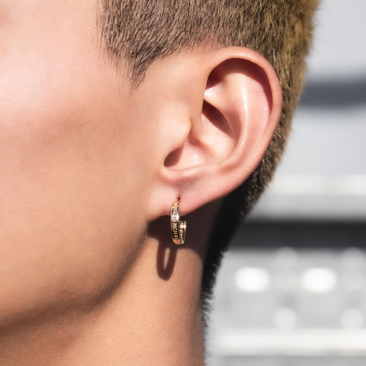 ダイヤモンド 10K イエローゴールド ピアス 15mm 4-11055-01