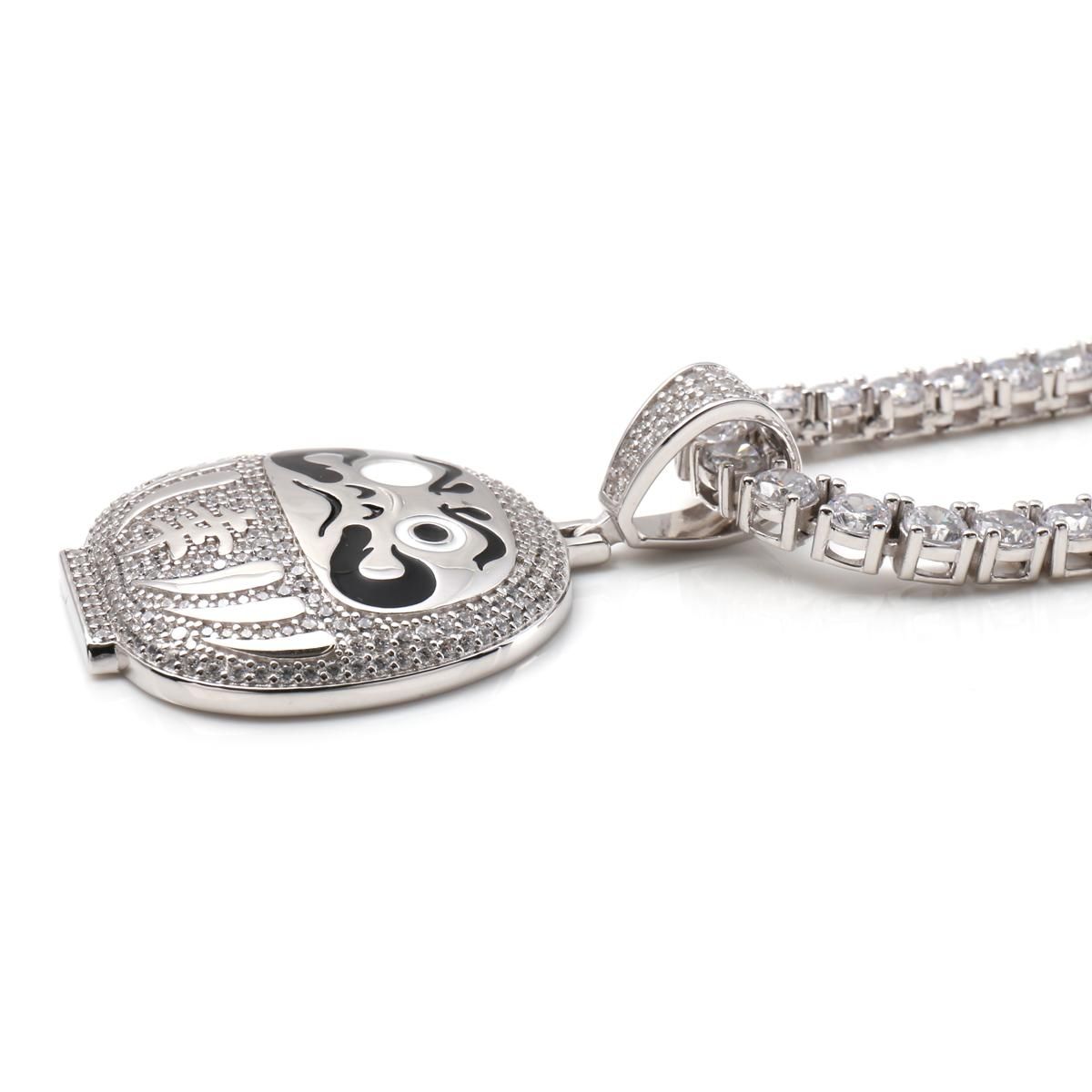 シルバー ネックレス&ペンダント 50cm ACPJ-011-RV/AHNL-D001-4MM