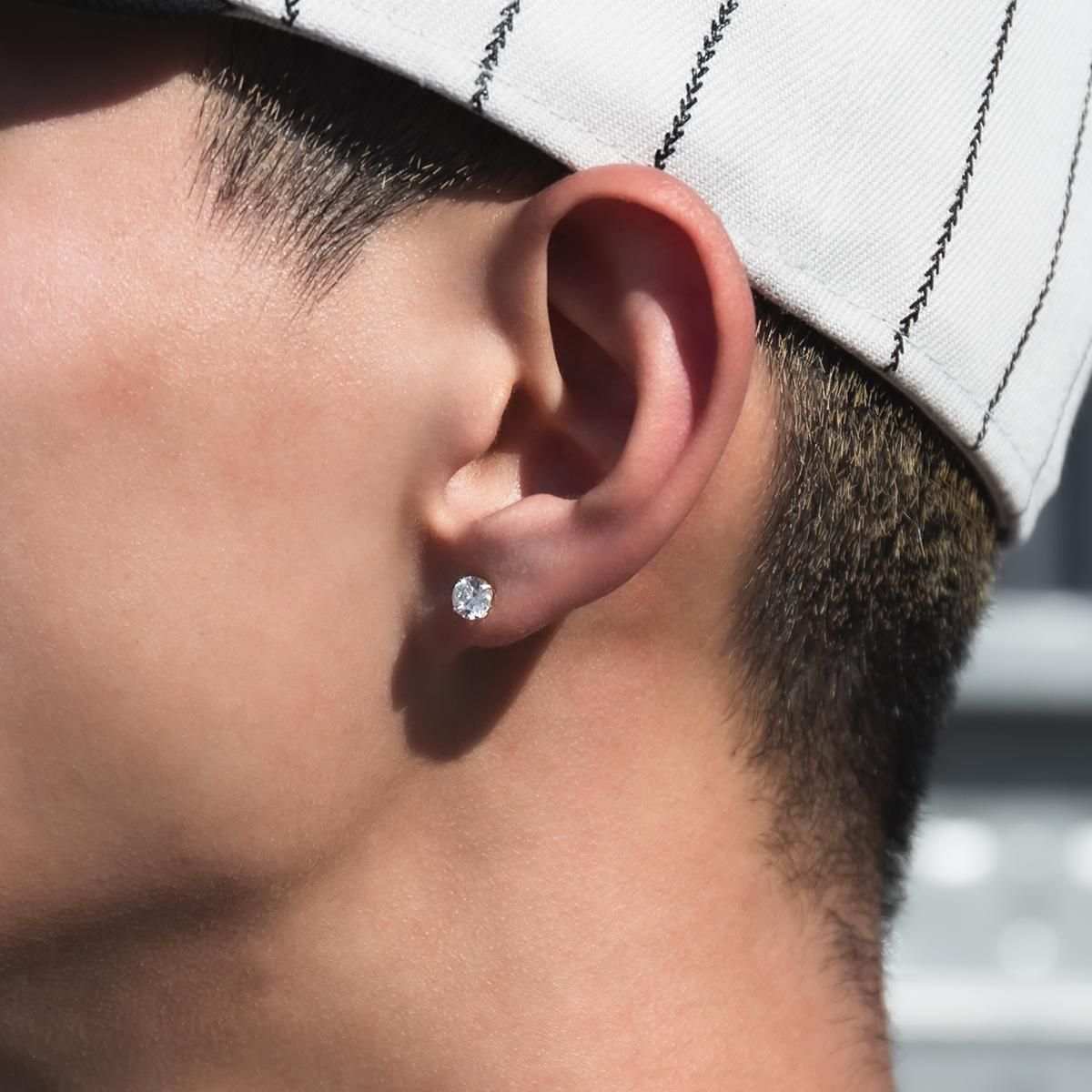 14K イエローゴールド ソリティアピアス 3mm-9mm - AVALANCHE OFFICIAL