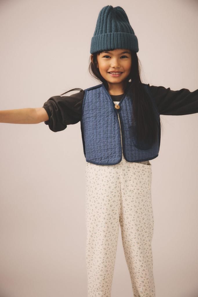 SOOR PLOOM Balloon Tee, Shale - LILY SOURIRE 子供服セレクトショップ