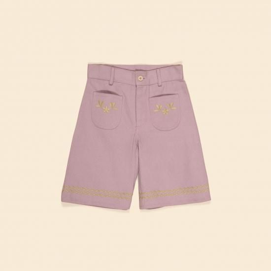 Misha and Puff Camp Pant - Chili Spice Cross Stitch - LILY SOURIRE