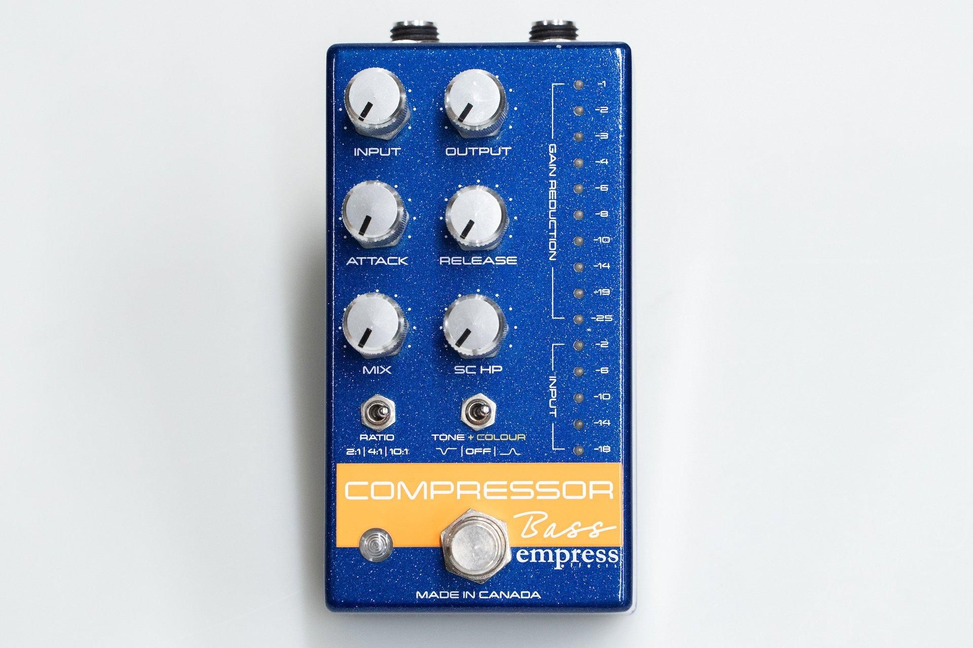 used】Empress Effects / Bass Compressor Blue【GIB横浜】 - Geek IN Box