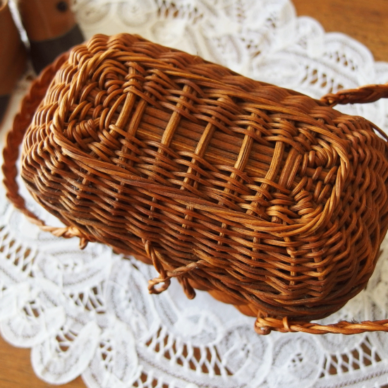 アンティーク バスケット パニエ | フランス ドールパニエ 人形用の