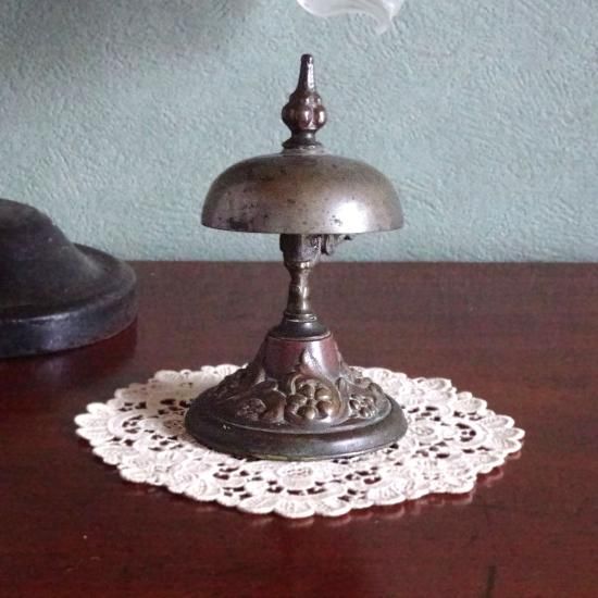 呼び鈴 アンティーク | フランス 真鍮製 呼び鈴 卓上ベル カウンター