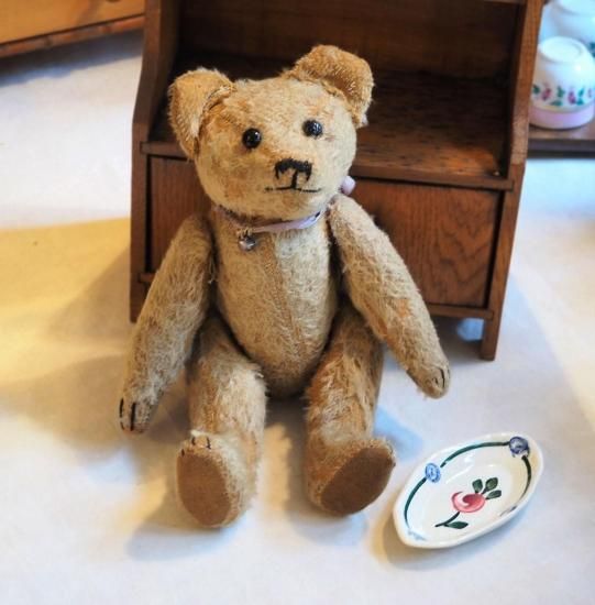 アンティーク テディベア | フランス 小さなテディベア 5ジョイント