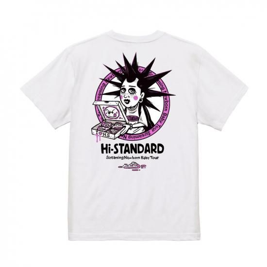 SNB TM Paint T-shirt（WHITE） - Hi-STANDARD OFFICIAL WEB STORE