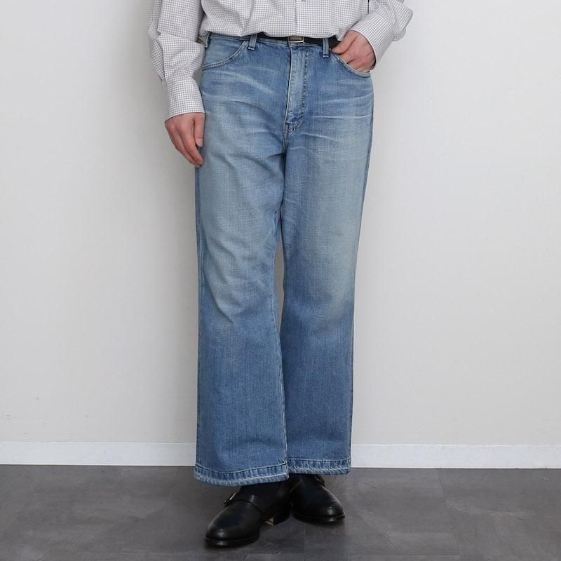 MAATEE&SONS】DENIM TROUSER TYPE2 INDIGO - THIRTY' THIRTY' STORE