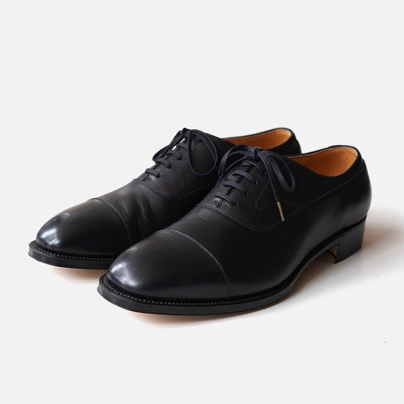 forme】Long vamp balmoral Calf Black - THIRTY' THIRTY' STORE