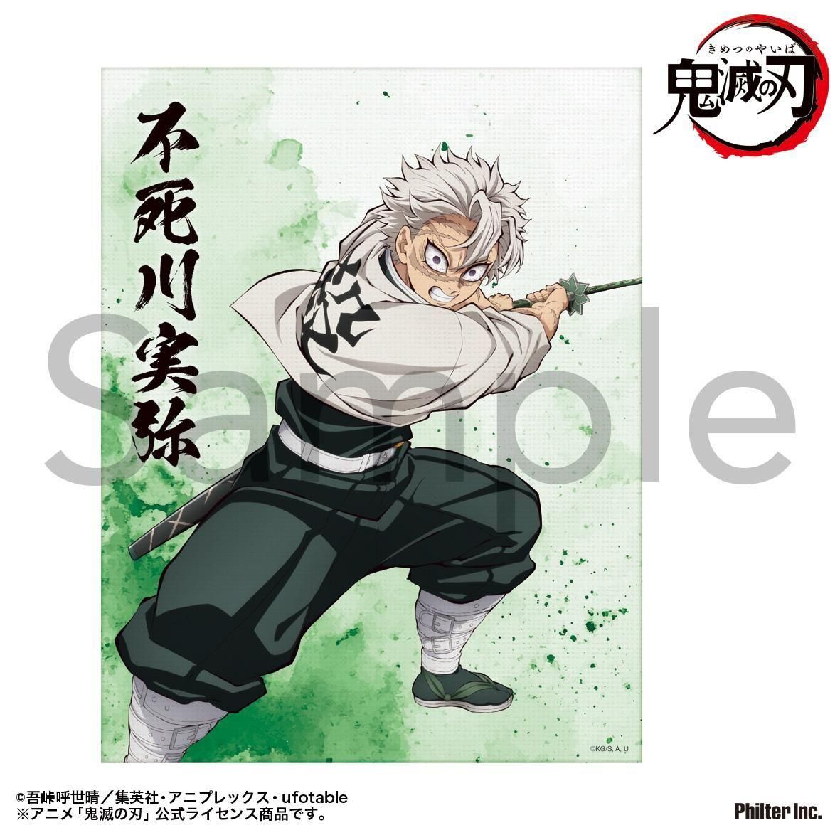 アニメ「鬼滅の刃」 ミニキャンバス (不死川実弥) - Pアニメストア