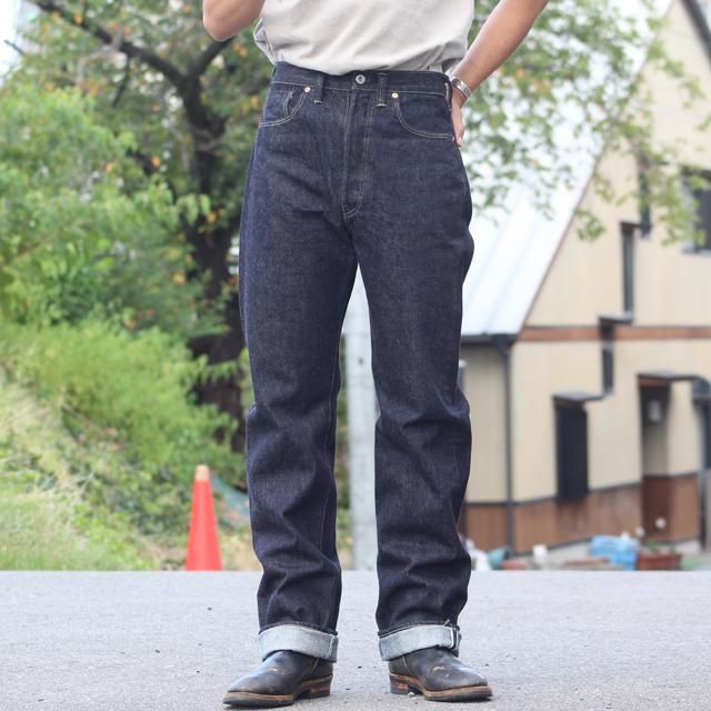 TCBジーンズ S40's jeans WW2大戦モデル ワンウォッシュ インディゴデニム