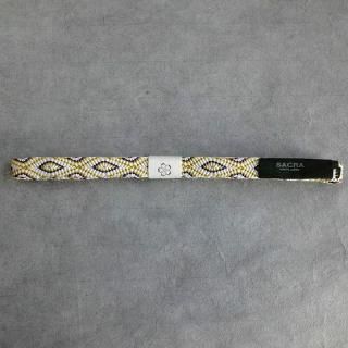 H.P.E.谷由起子 ラオスの布 レンテン族の豆敷 B18_4 - 月日荘［つきひ