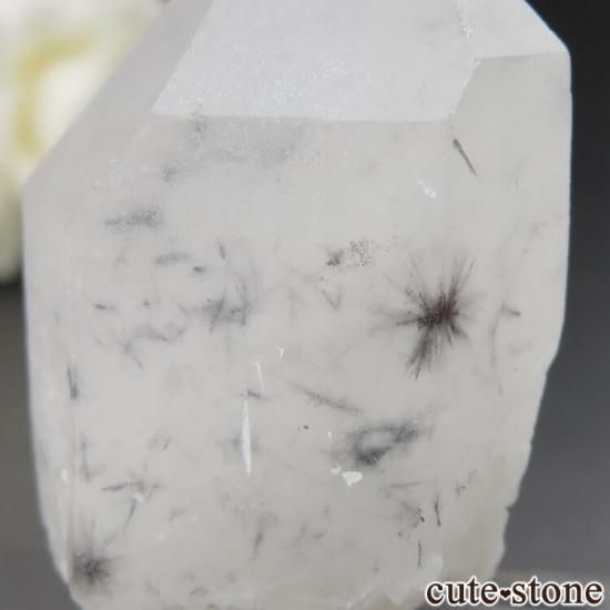 マダガスカル産 ホランダイトインクォーツ（星入り水晶）の原石 No.5