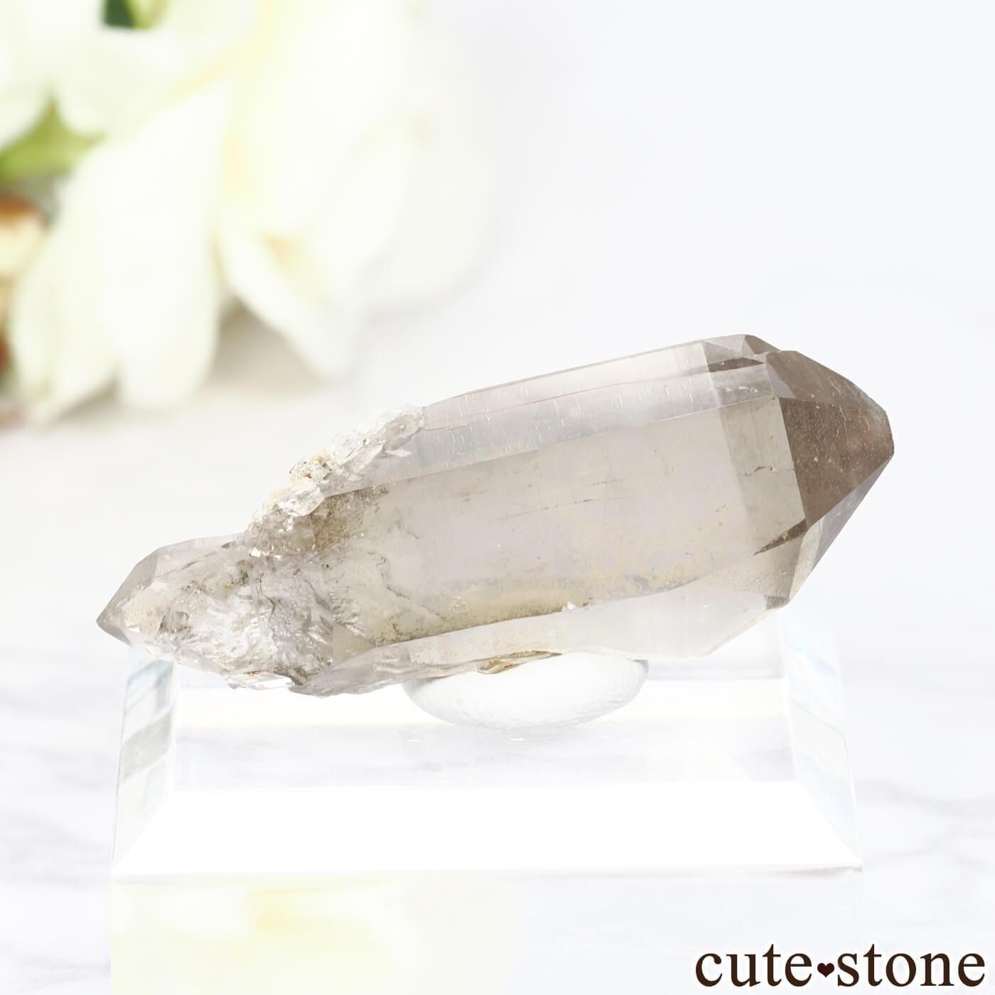 フランス モンブラン産（アルプス） スモーキークォーツ（水晶） No.7