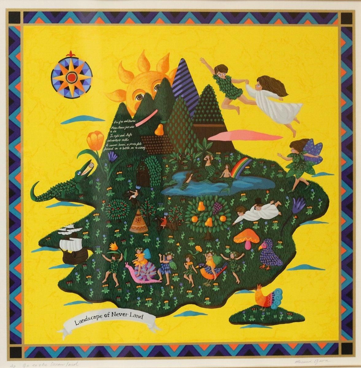 ジクレー版画 小澤摩純 「go to the Dream land」 商品番号34101601