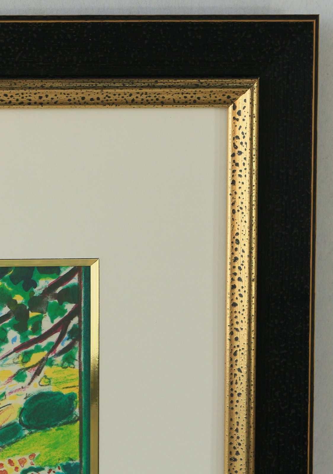 リトグラフ版画 ジャン・ピエール・カシニョール 散歩道 商品番号560