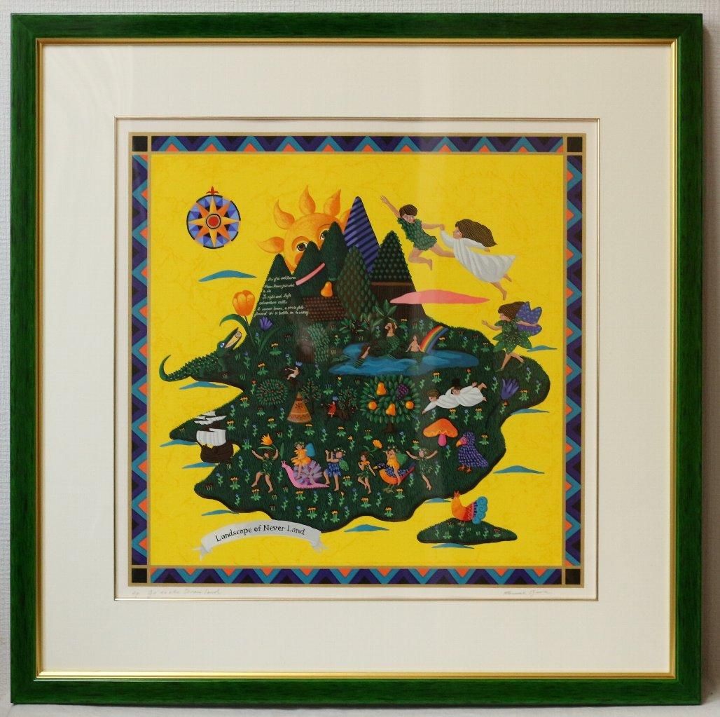 ジクレー版画 小澤摩純 「go to the Dream land」 商品番号34101601