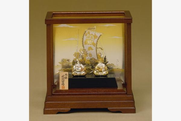 純銀 恵比須 大黒天 5号 - TAKEHIKO - 武比古 - 日本の伝統工芸・関